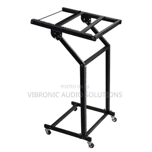 5Core DJ Mixer Stand 12U Adjustable Rack Mount