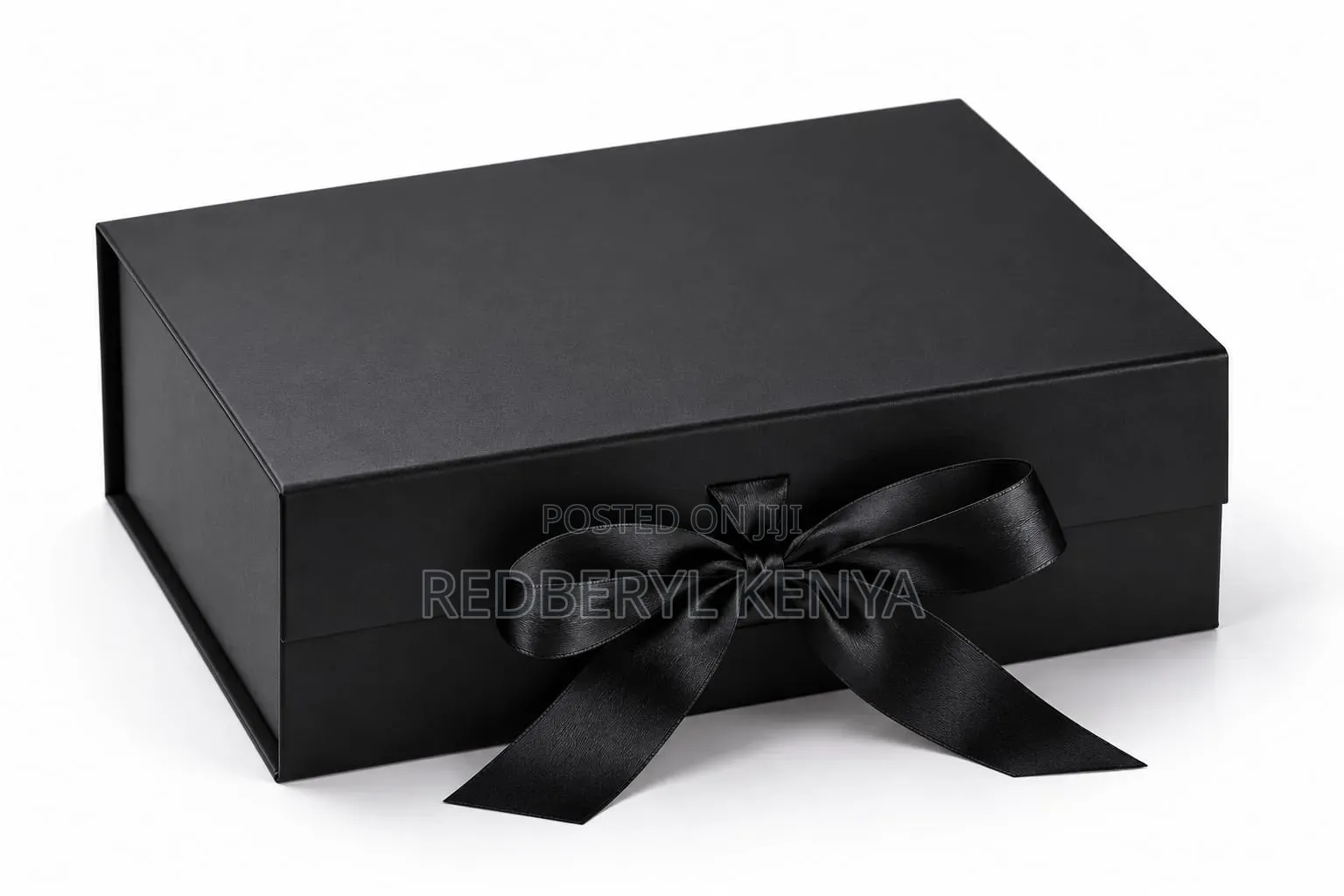 Black Ribbon Gift Box