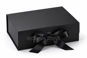 Black Ribbon Gift Box