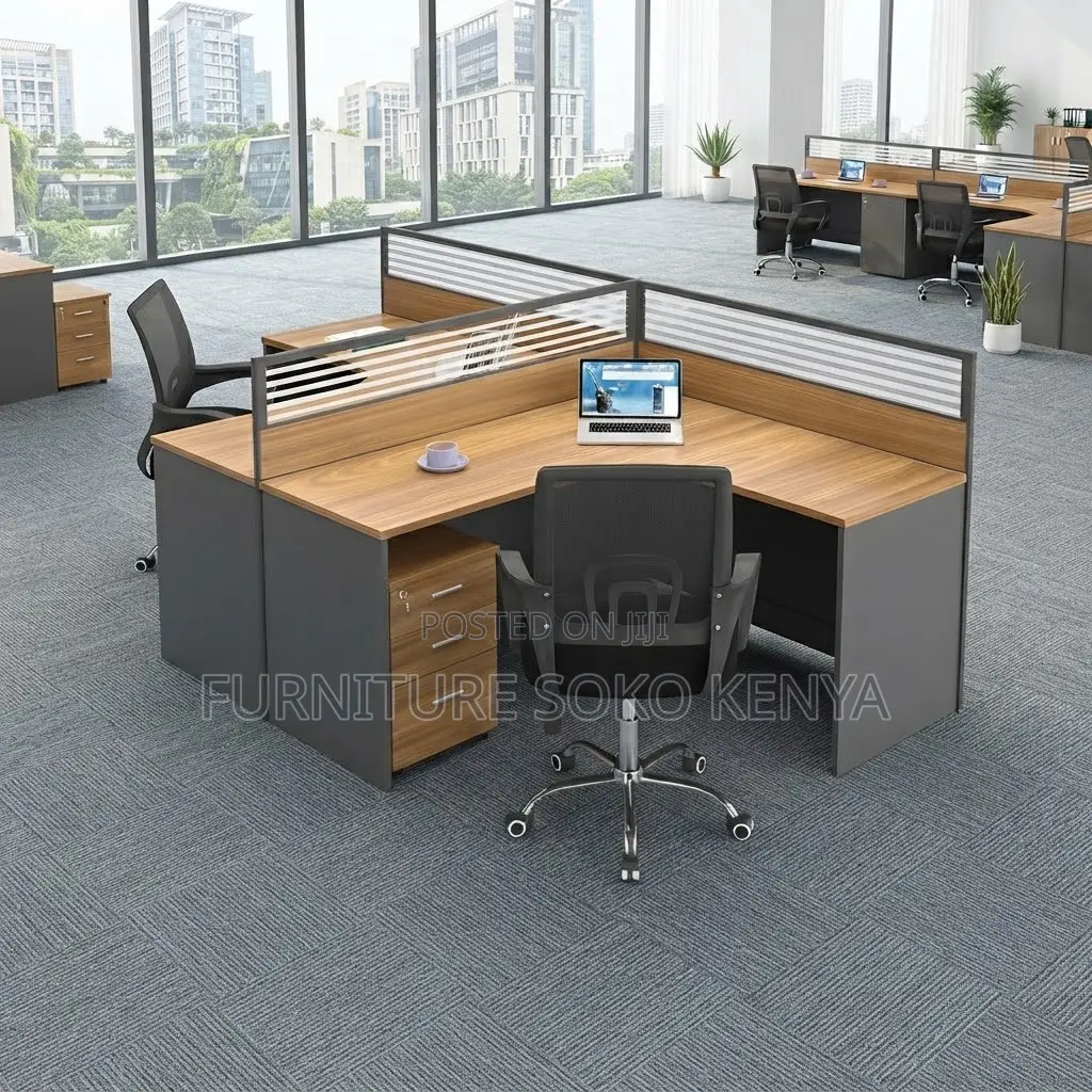 Office Workstation | Two Users | Curved Office Workstation