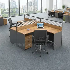 Office Workstation | Two Users | Curved Office Workstation