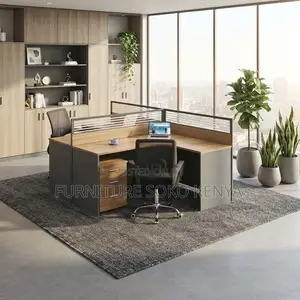Office Workstation | Two Users | Curved Office Workstation