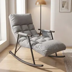 Home Chair; Fabric Reclining Rocking Chair