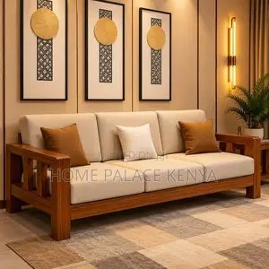 Couch; Elegant 3 Seater Fabric Sofa for Modern Living Room Décor