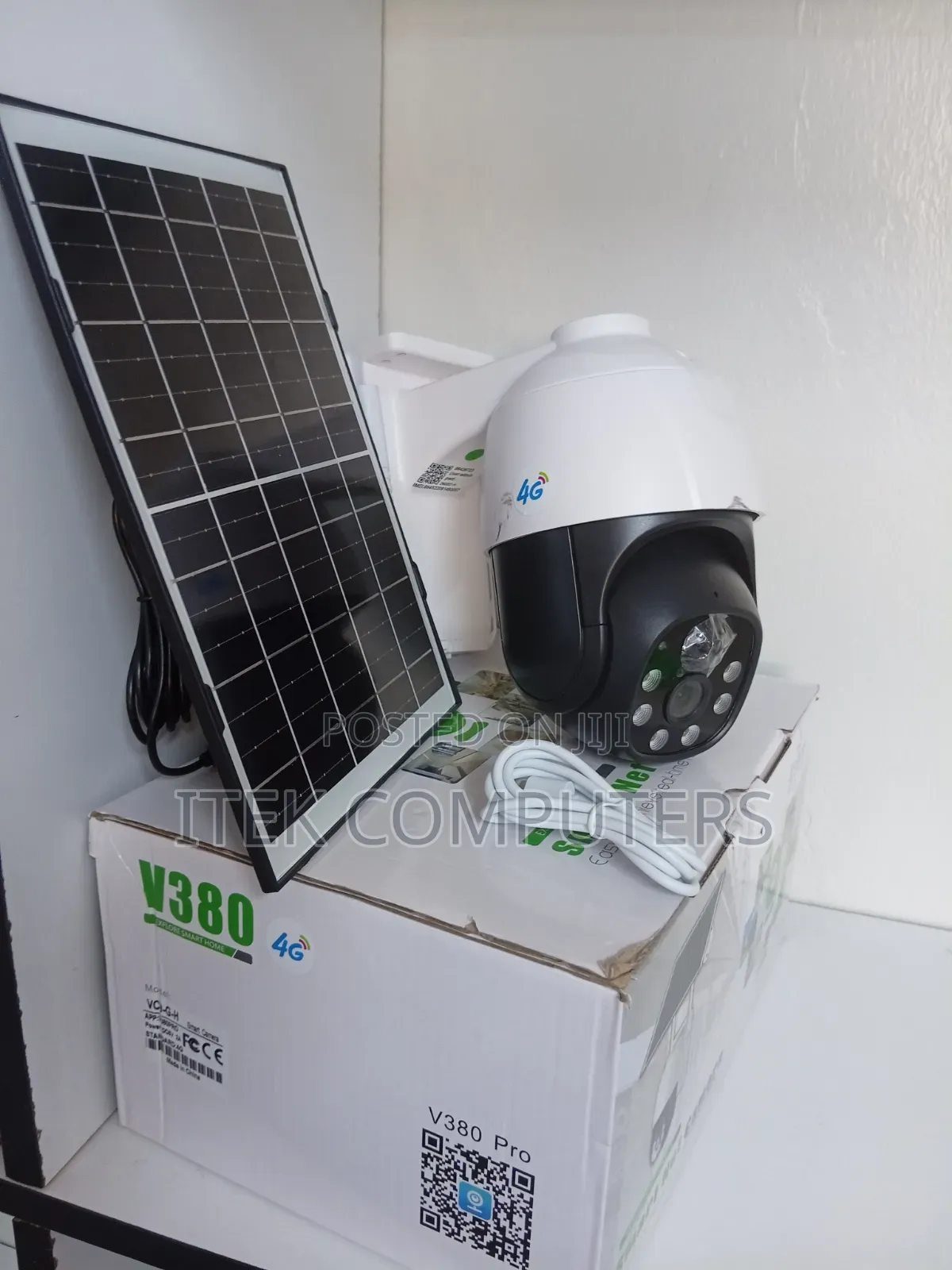Reliable Outdoor Security Using a V380 Solar Camera and 4G Network