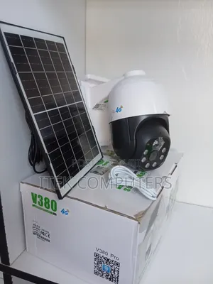 Reliable Outdoor Security Using a V380 Solar Camera and 4G Network