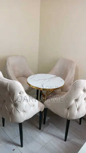 Full Household Furniture: 7 Seater, Dining, Coffee Table and 4by6 Bed