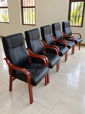 Executive Visitor Chairs With Wooden Arms