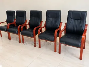 Executive Visitor Chairs With Wooden Arms