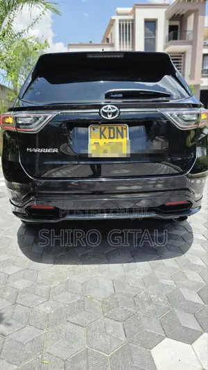 Toyota Harrier 2018 Black