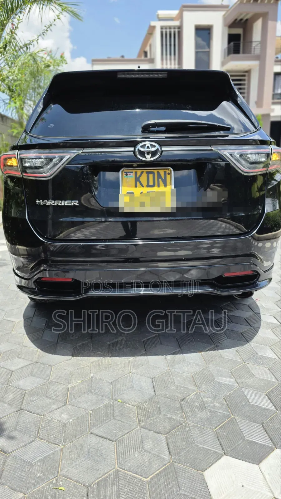 Toyota Harrier 2018 Black