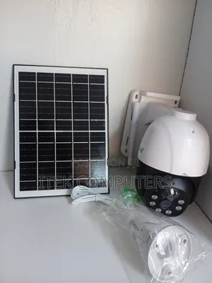 Smart V380 Solar CCTV Camera for Homes With Remote Phone Access