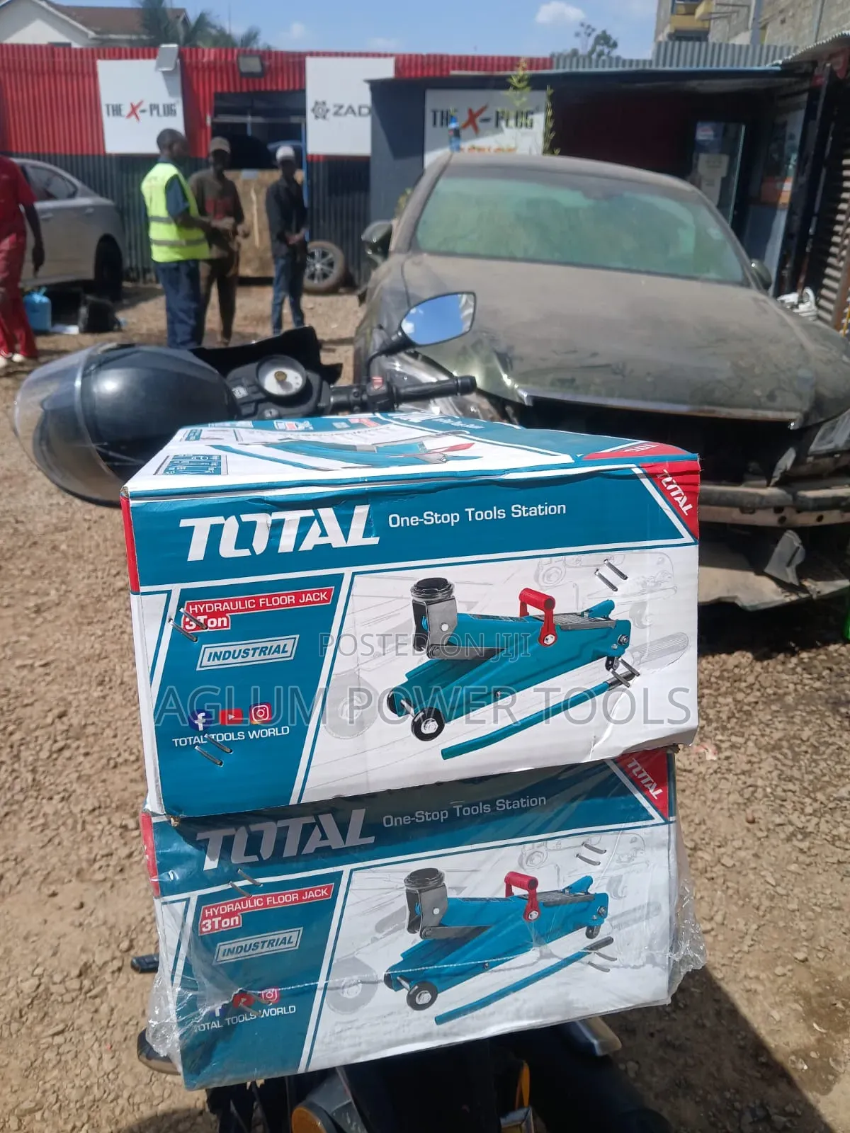 Total Floor Jack 3 Tonnes