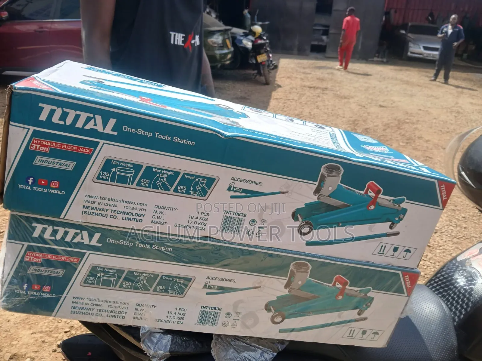 Total Floor Jack 3 Tonnes