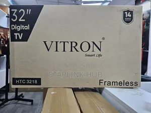 Vitron Frameless 32 LED Digital TV Inbuilt Decoder HTC3218 HD