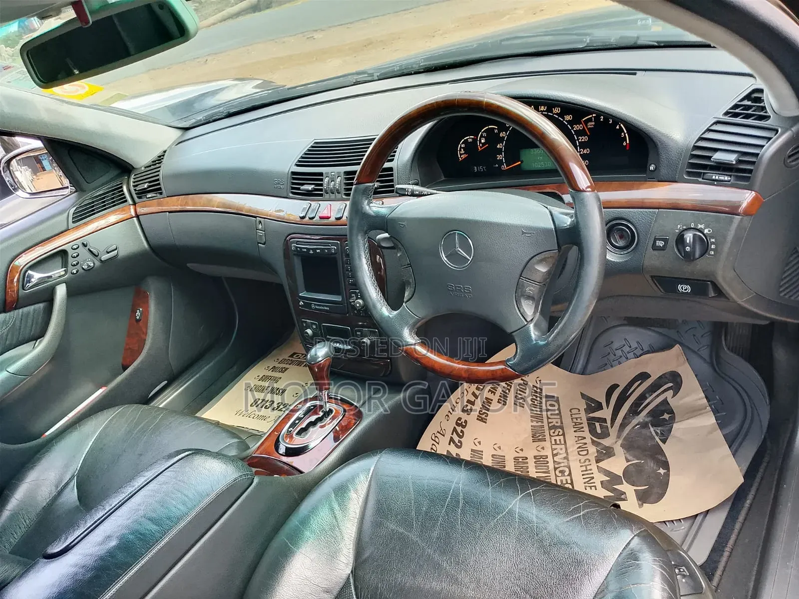 Mercedes-Benz S-Class S 320 (W220) 2000 Black