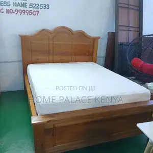 Home Bed; 5 by 6 Mahogany Bed Frame