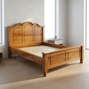Home Bed; 5 by 6 Mahogany Bed Frame
