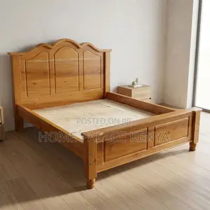 Home Bed; 5 by 6 Mahogany Bed Frame