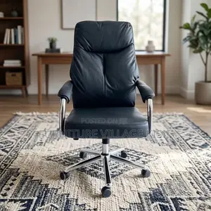 High Back Executive Office Swivel Leather Chair