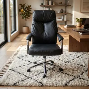 High Back Executive Office Swivel Leather Chair