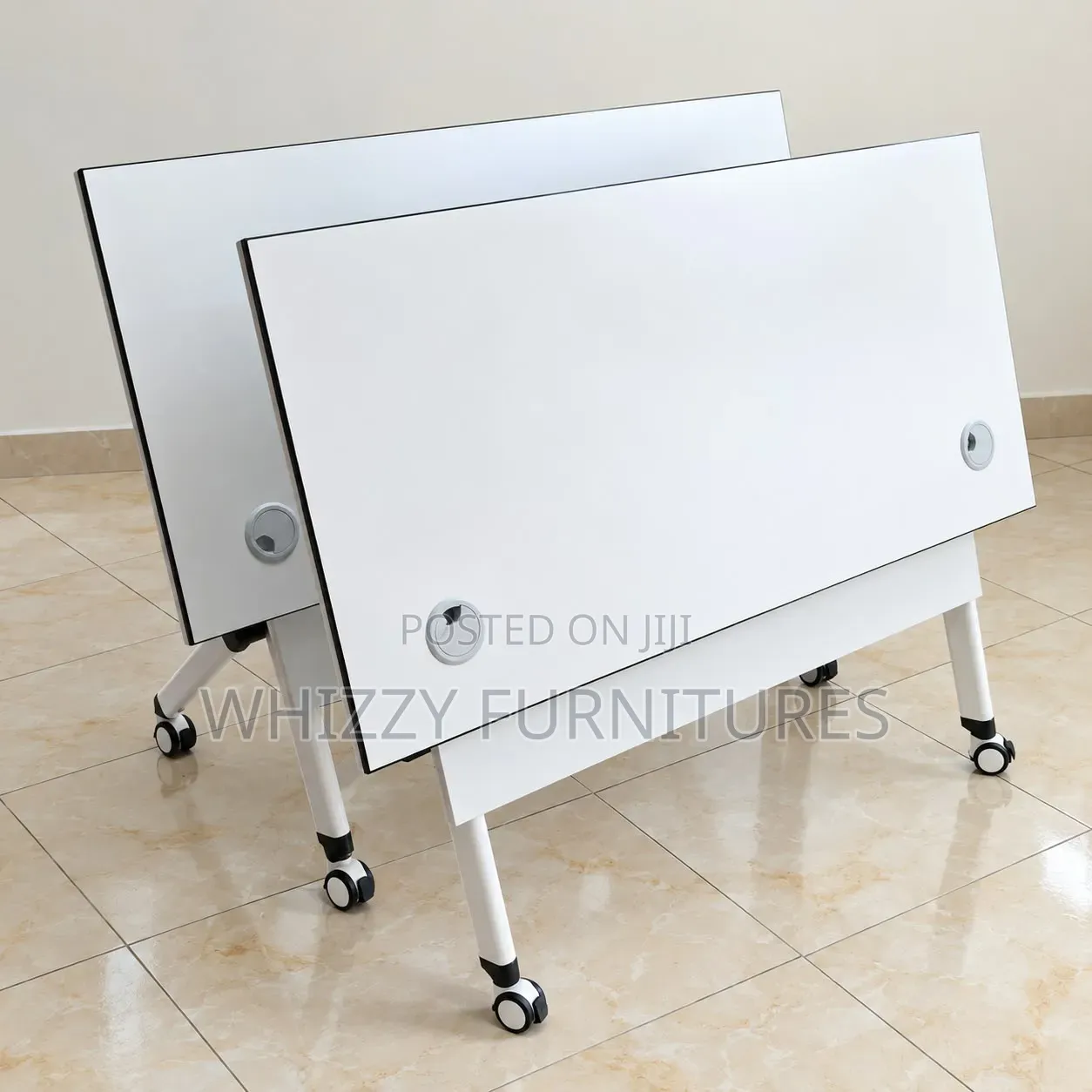 Mobile Flip-Top Training Table