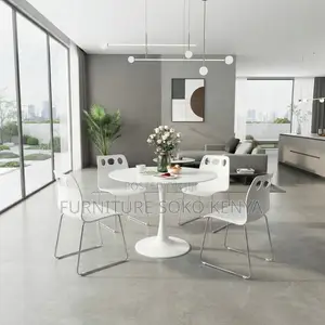 Coffee Tables | Round Marble White Home Office Tables