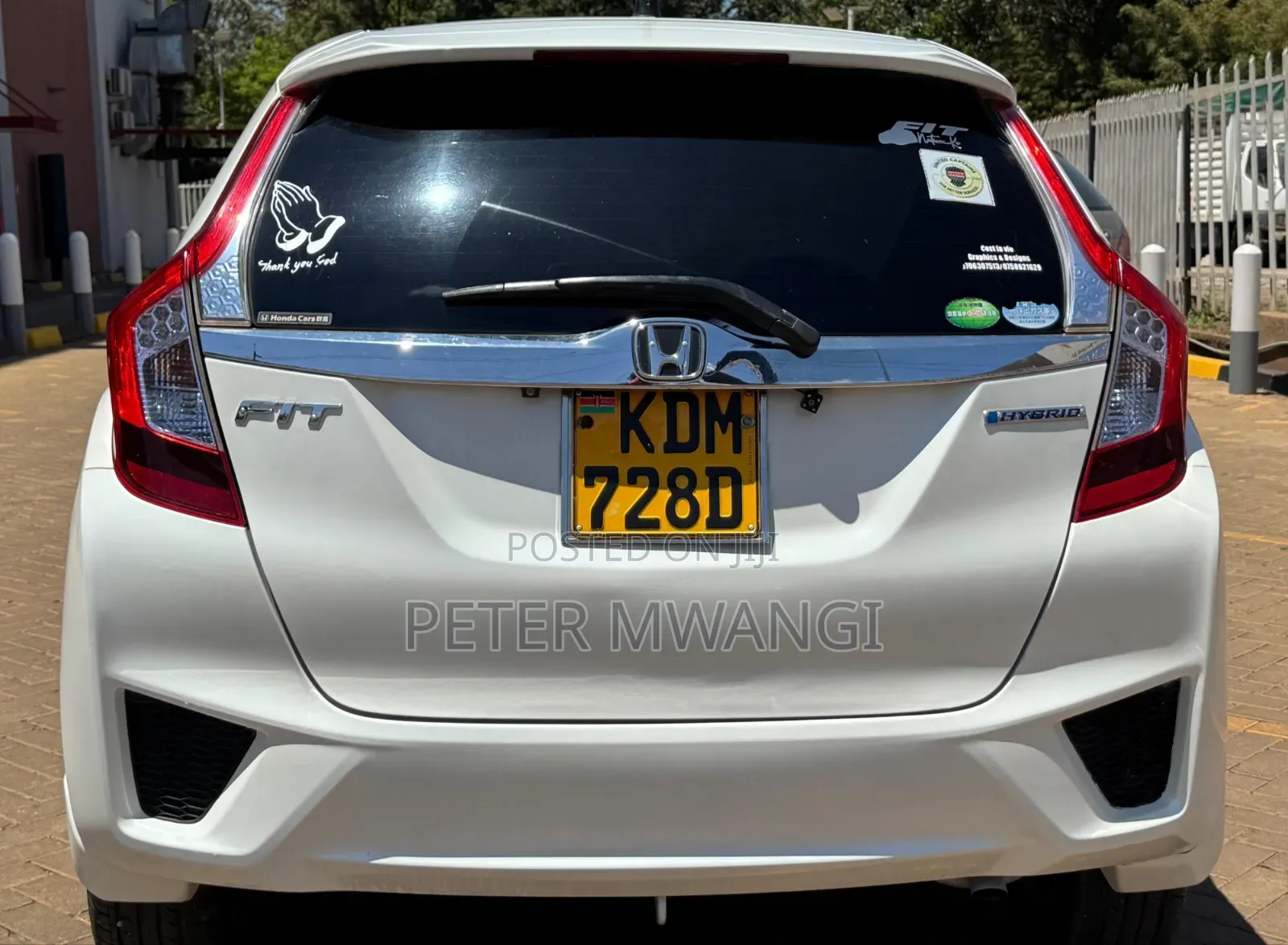 Honda Fit 2016 White