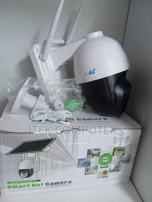 V380 Solar CCTV Camera With 4G for Warehouses and Storage Areas