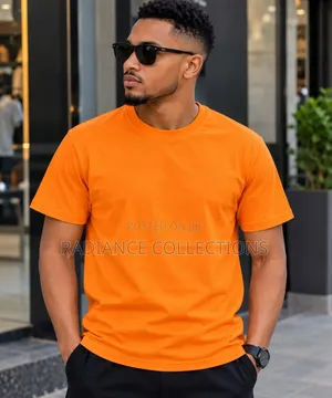 Pure Cotton Plain Tes( Sizes M-2xl)