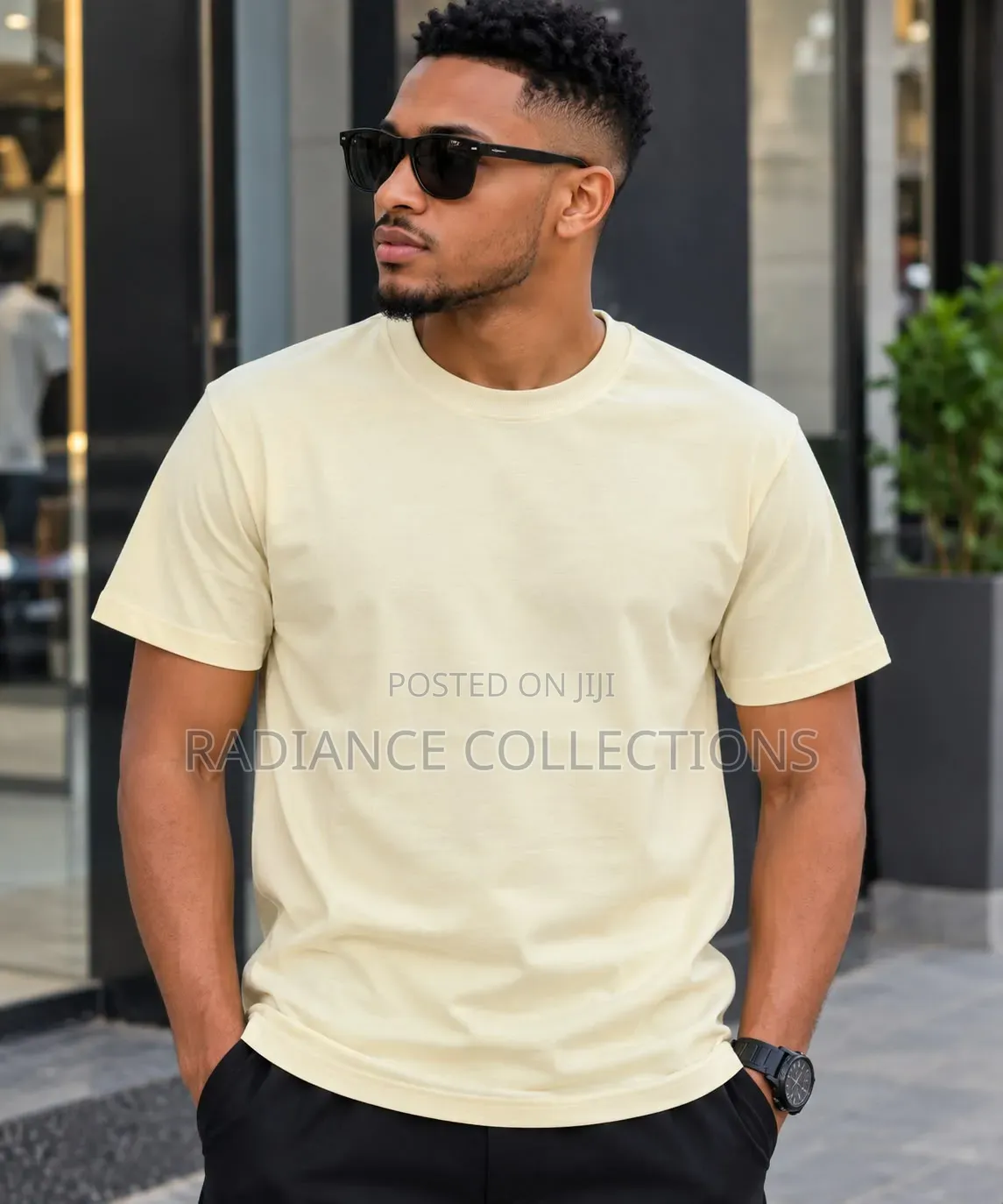 Pure Cotton Plain Tes( Sizes M-2xl)