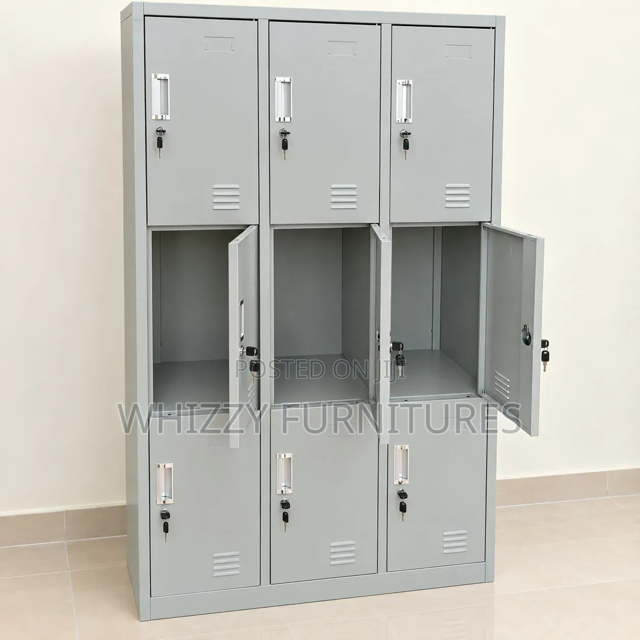 Heavy-Duty Personal Storage Locker Cabinet