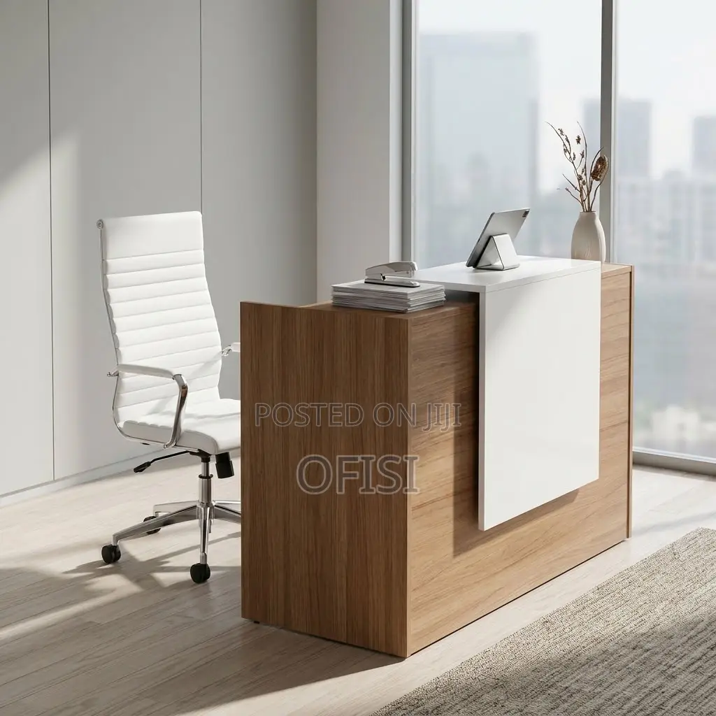 Reception Desk; 1.6M Modern Custom Reception Desk