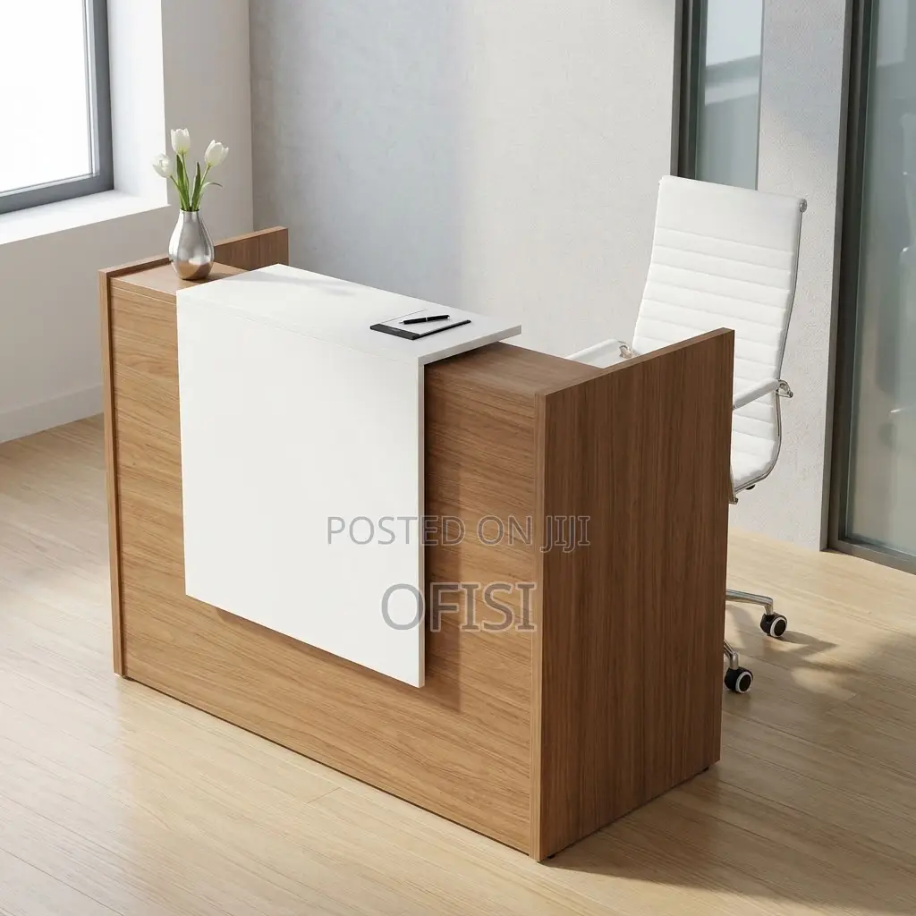 Reception Desk; 1.6M Modern Custom Reception Desk