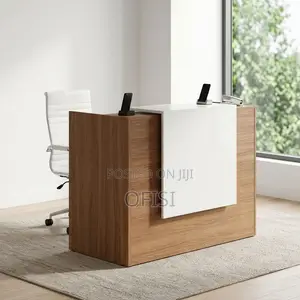 Reception Desk; 1.6M Modern Custom Reception Desk