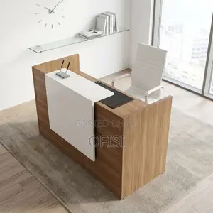 Reception Desk; 1.6M Modern Custom Reception Desk