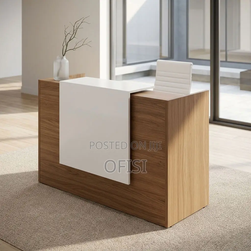 Reception Desk; 1.6M Modern Custom Reception Desk