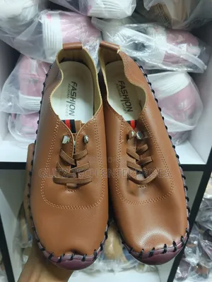 Women’s Brown Comfortable Casual Leather Shoes / Driving Loafers