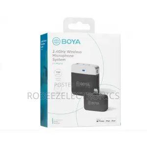 BOYA BY-M1LV-D Wireless Microphone for Apple iOS Devices
