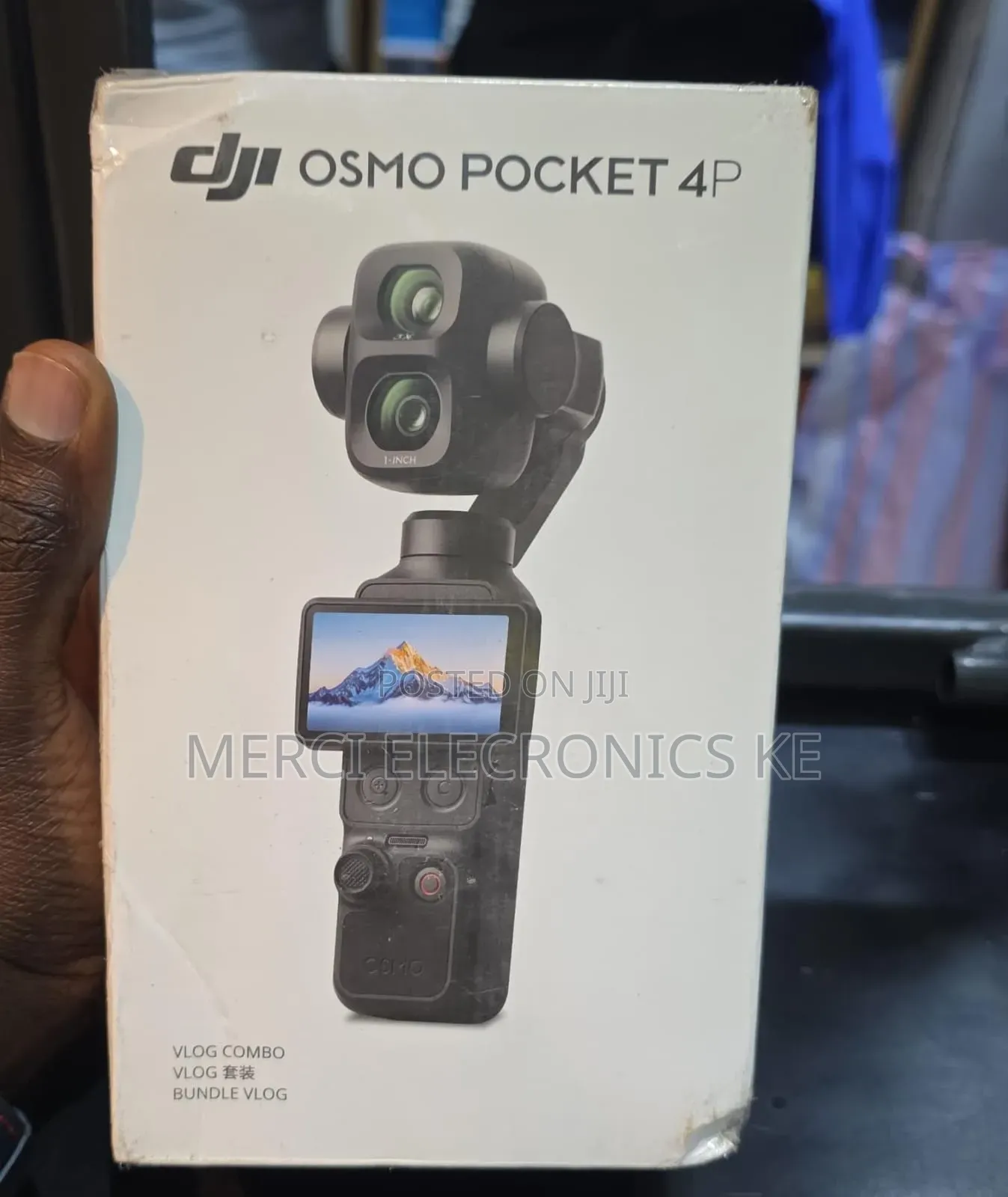 DJI Osmo Pocket 4P, 37MP, 4K60, Vlogging Camera