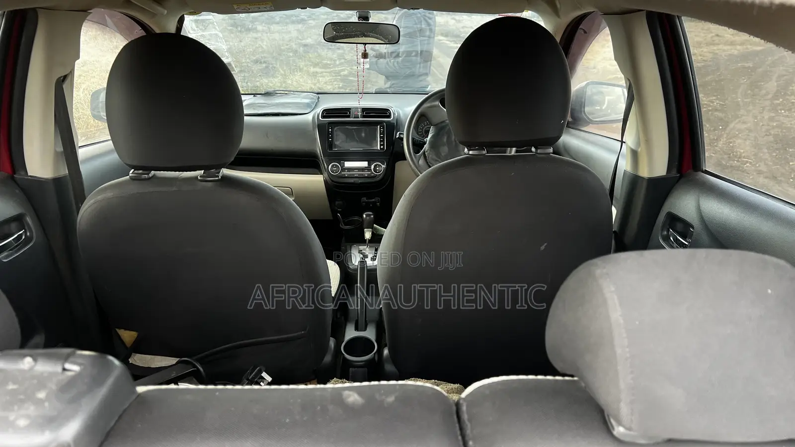 Mitsubishi Mirage 2013 Red