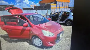 Mitsubishi Mirage 2013 Red