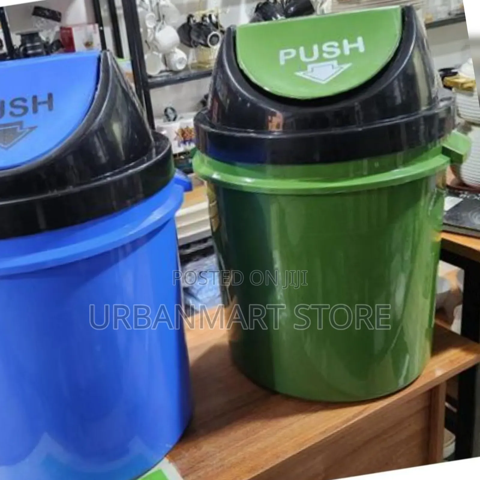 Adix 7L Plastic Swing Bin for Home Use