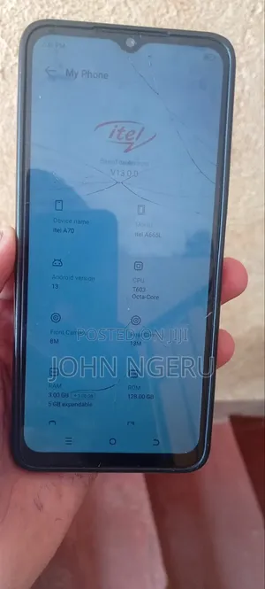 Itel A70 128 GB Blue