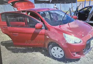 Mitsubishi Mirage 2013 Red
