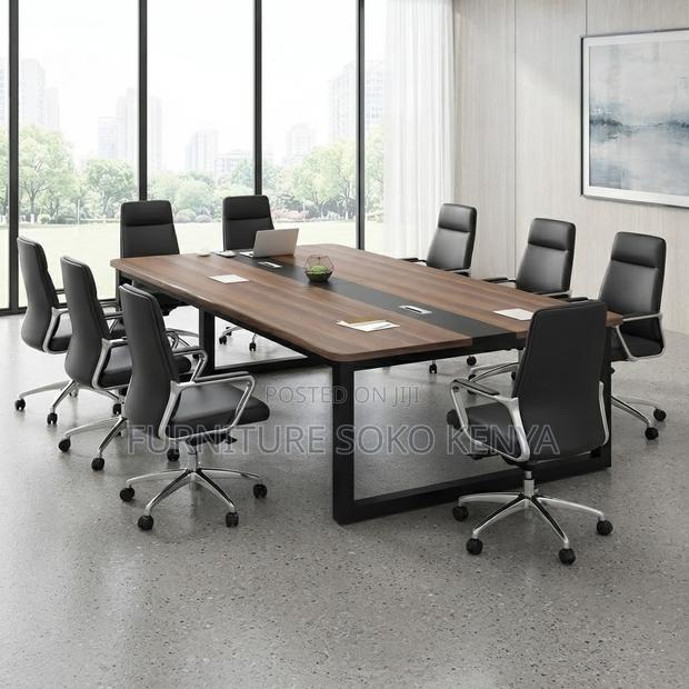 2.4 Meters Meeting Table | Executive Boardroom Office Table - thumbnail 4