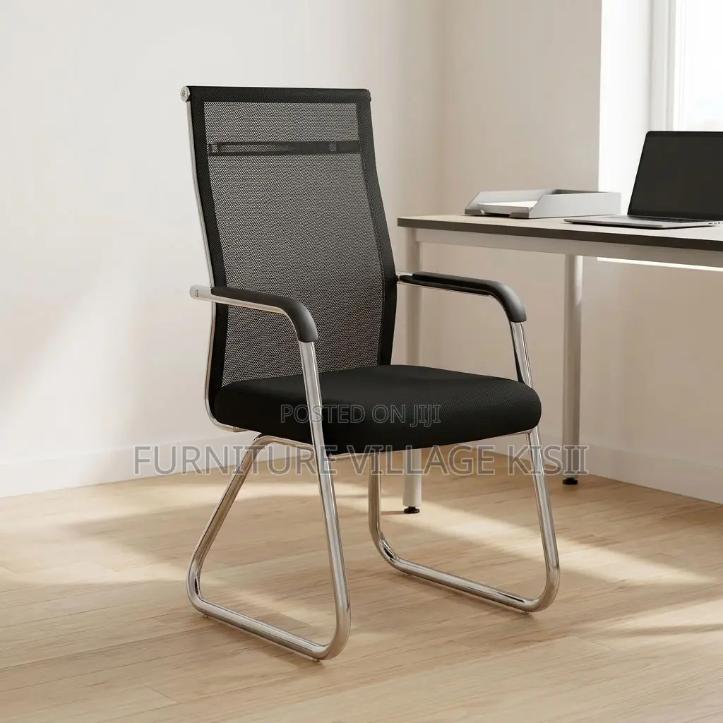 Mesh Back Cantilever Visitor Office Chair
