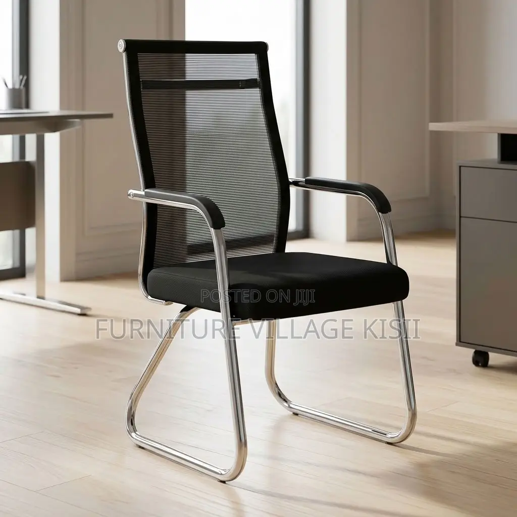 Mesh Back Cantilever Visitor Office Chair