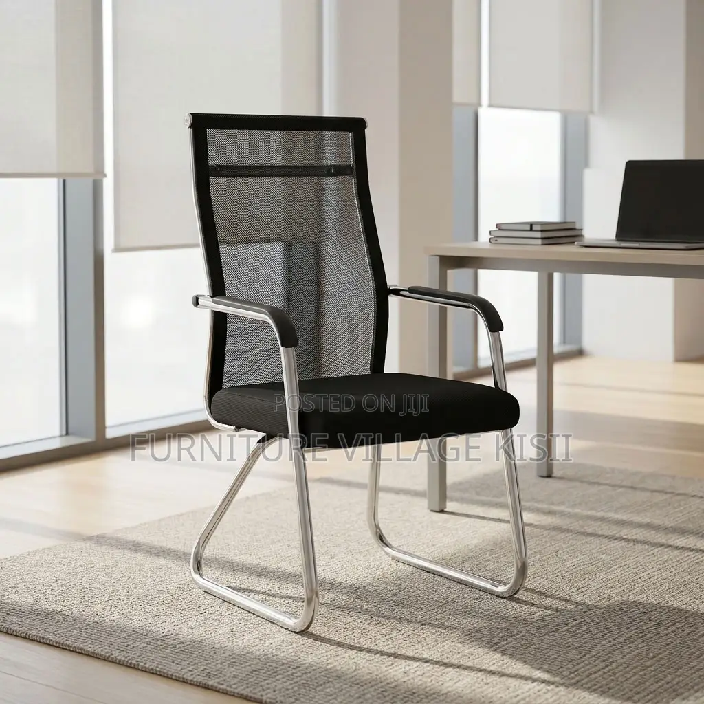 Mesh Back Cantilever Visitor Office Chair
