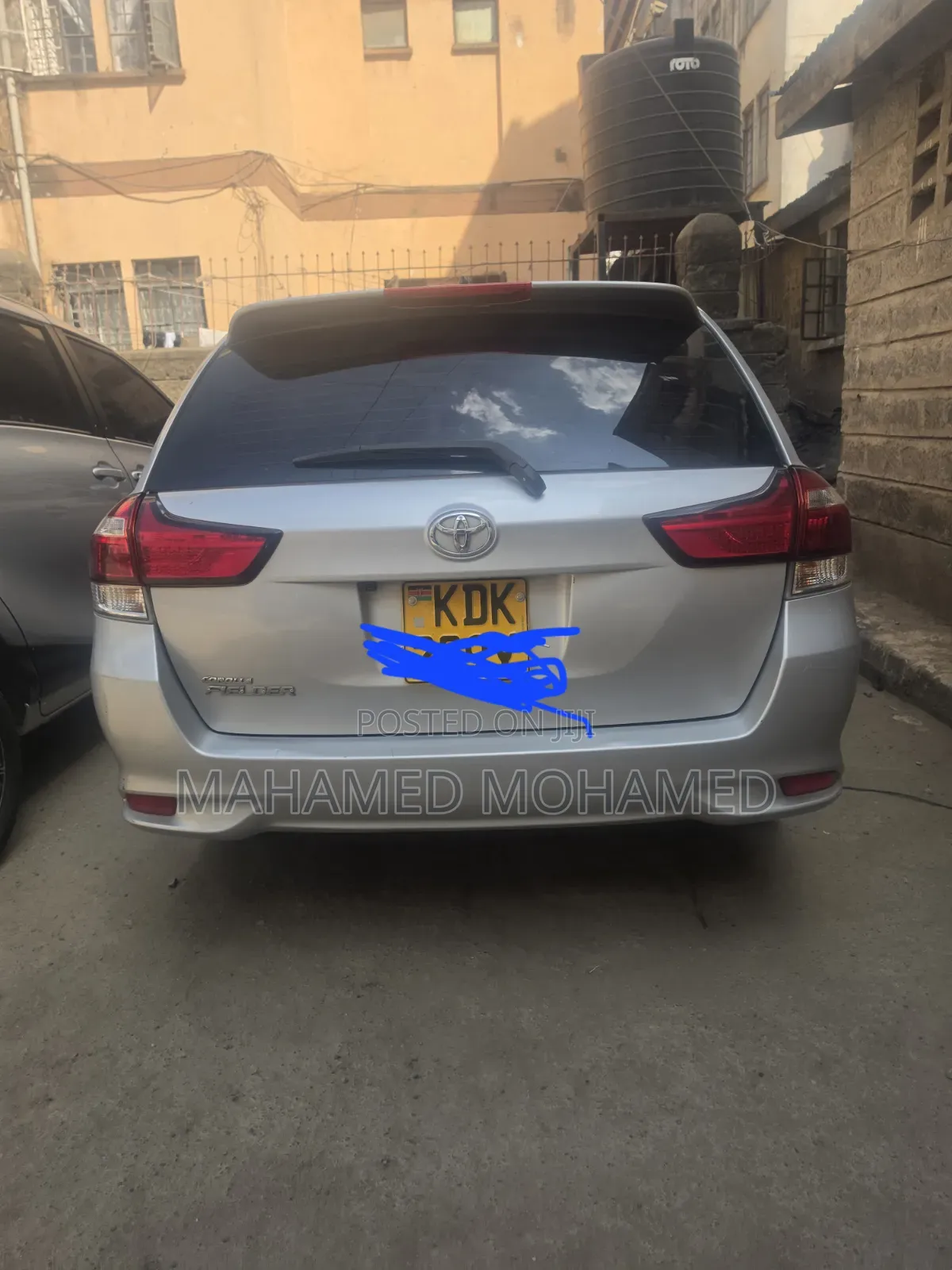 Toyota Corolla Fielder 2015 Silver
